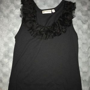 Great sleeveless black top